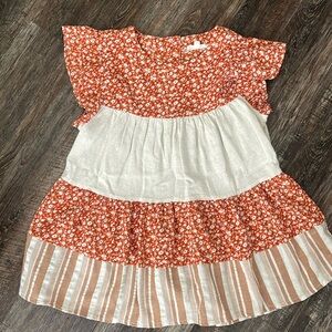 Floral and Stripped, Layered Tank Top from Boutique